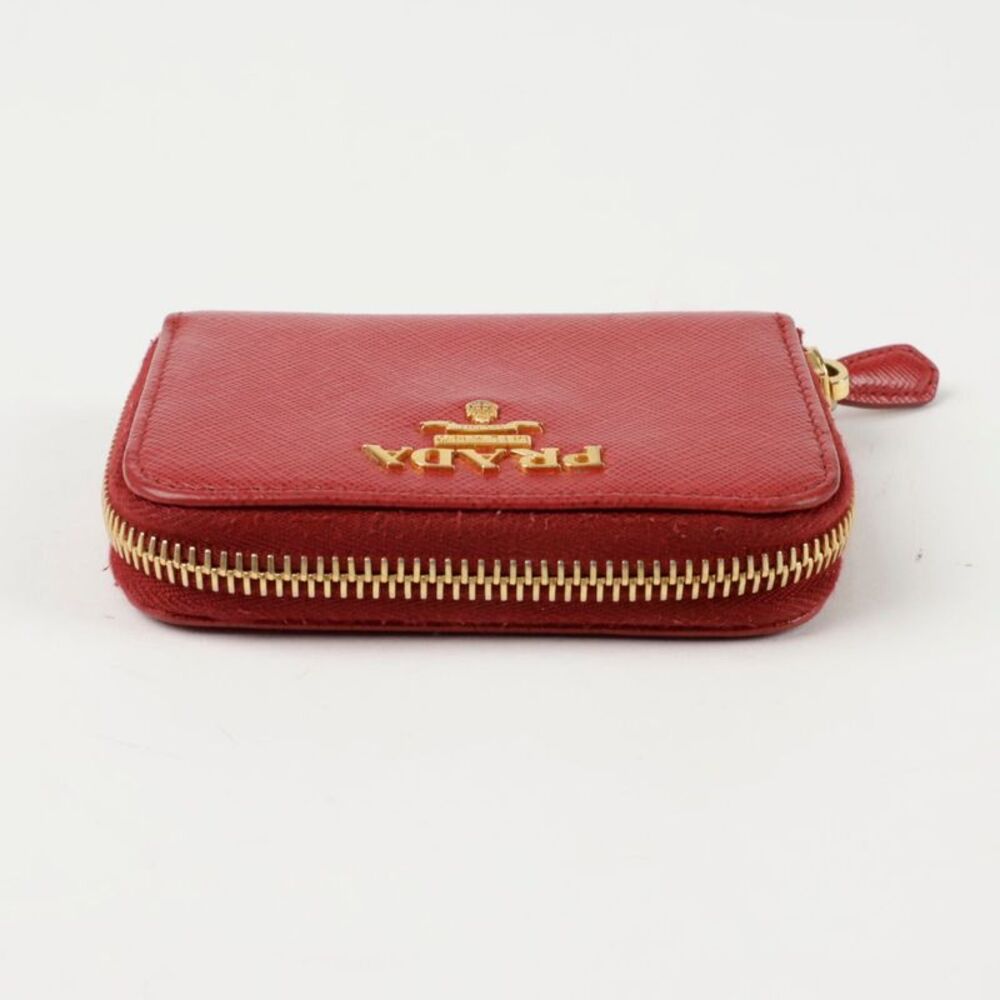 Metal Logo Zipper Card Holder - Picture 3 of 8